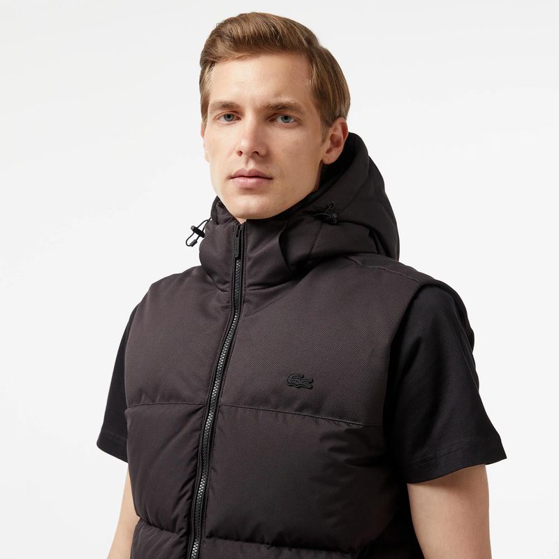 Мужской жилет Lacoste с капюшоном 3