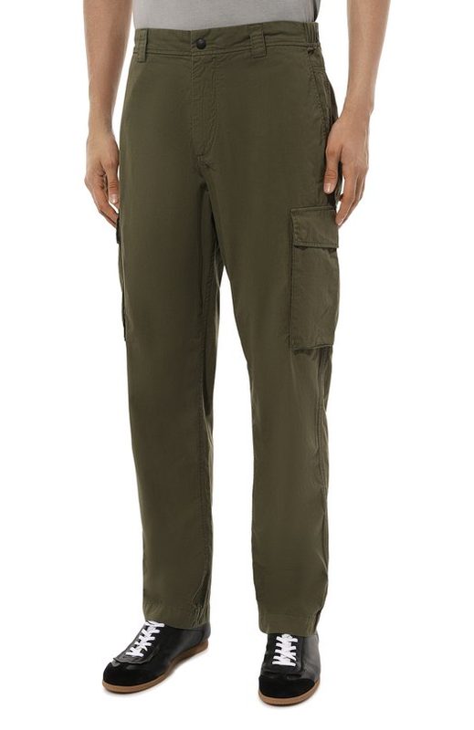 Хлопковые брюки-карго Woolrich 3