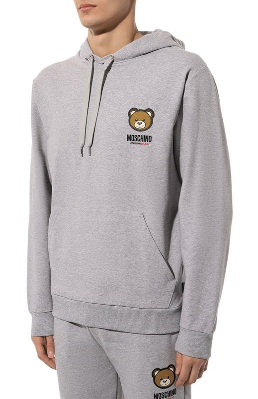 Хлопковое худи Moschino 3