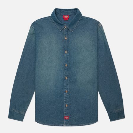 Мужская рубашка Dickies Lightweight Denim, цвет синий