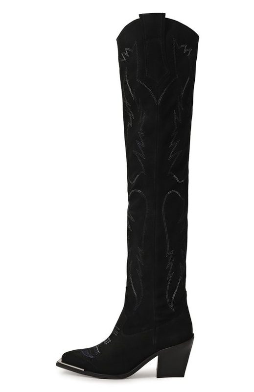 Замшевые сапоги Zadig and Voltaire 4