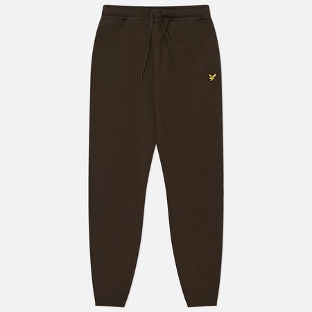 Мужские брюки Lyle & Scott Slim Fit Cotton Joggers, цвет чёрный