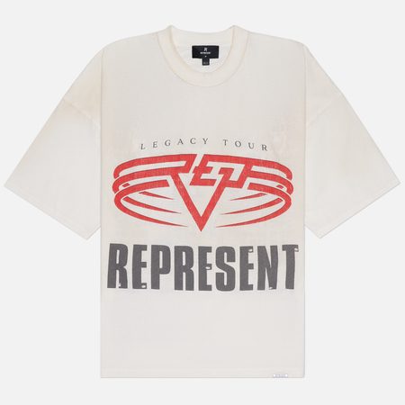 Мужская футболка REPRESENT Reversible Living Legacy Falcon, цвет бежевый