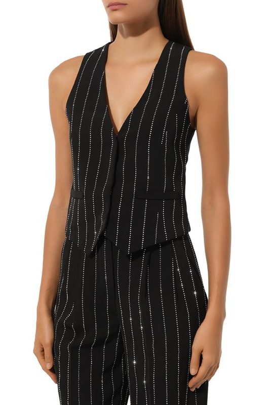 Жилет с отделкой стразами Forte Dei Marmi Couture 3