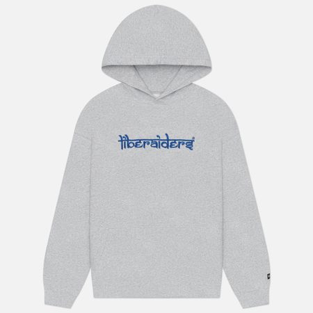 Мужская толстовка Liberaiders French Terry Hoodie, цвет серый