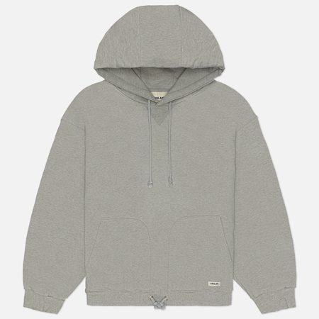 Мужская толстовка Anglan Double Valley Tuck Hoodie, цвет серый