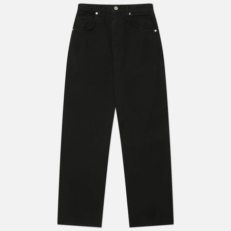 Мужские брюки Norse Projects Korshavn Relaxed 5 Pocket Heavy Twill, цвет чёрный