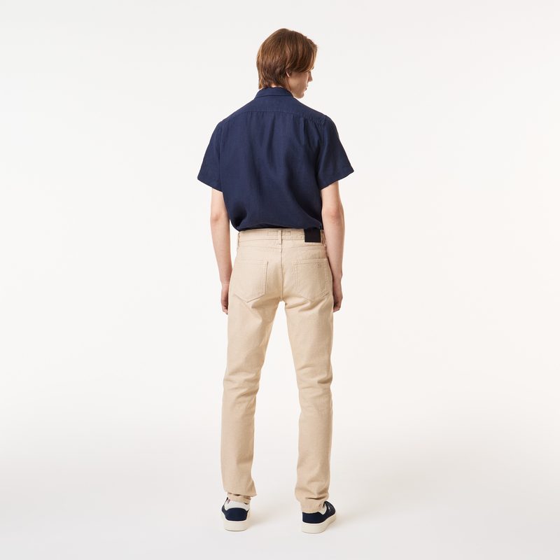 Мужские облегающие брюки-чинос Lacoste 2