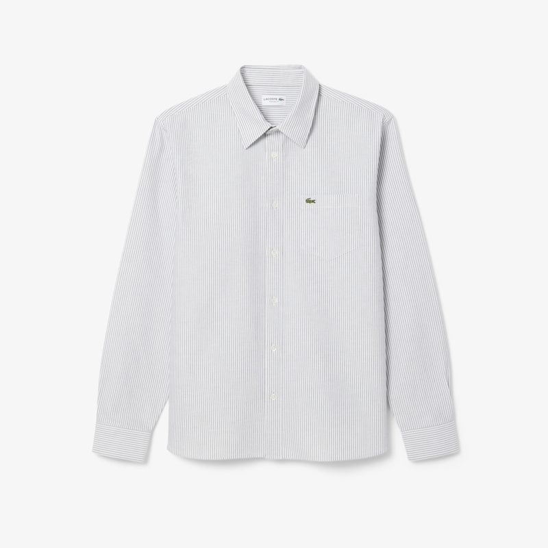 Мужская хлопковая рубашка Lacoste 4