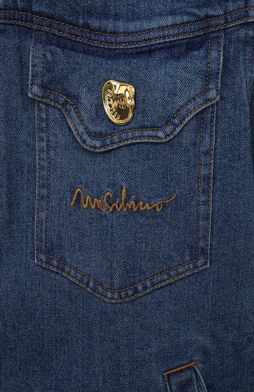 Джинсовая рубашка Moschino 3