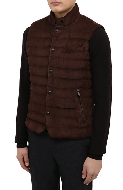Замшевый жилет Ralph Lauren 3