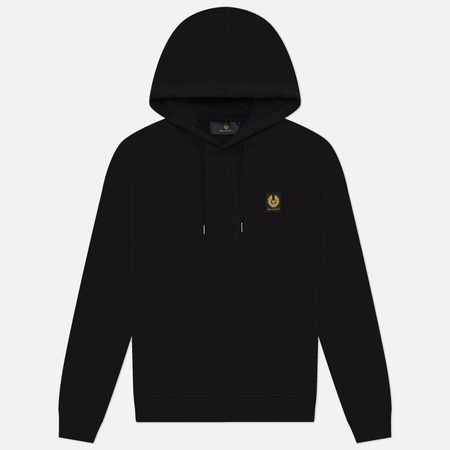 Мужская толстовка Belstaff Hoodie, цвет чёрный