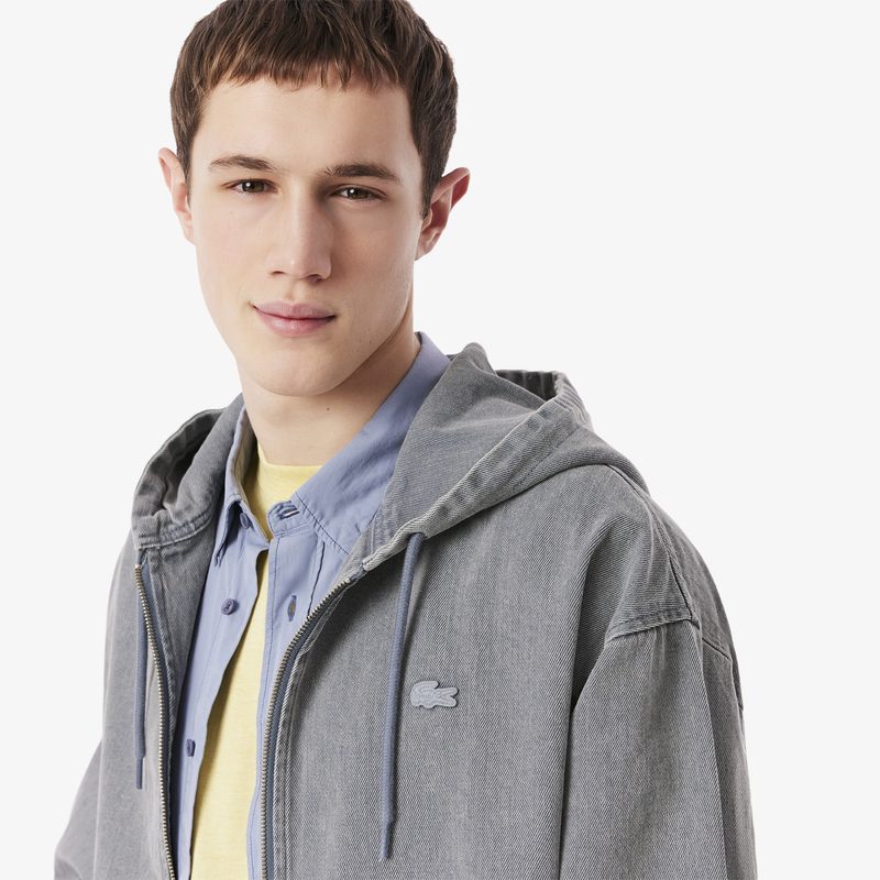 Мужская джинсовая куртка Lacoste из органического хлопка 3