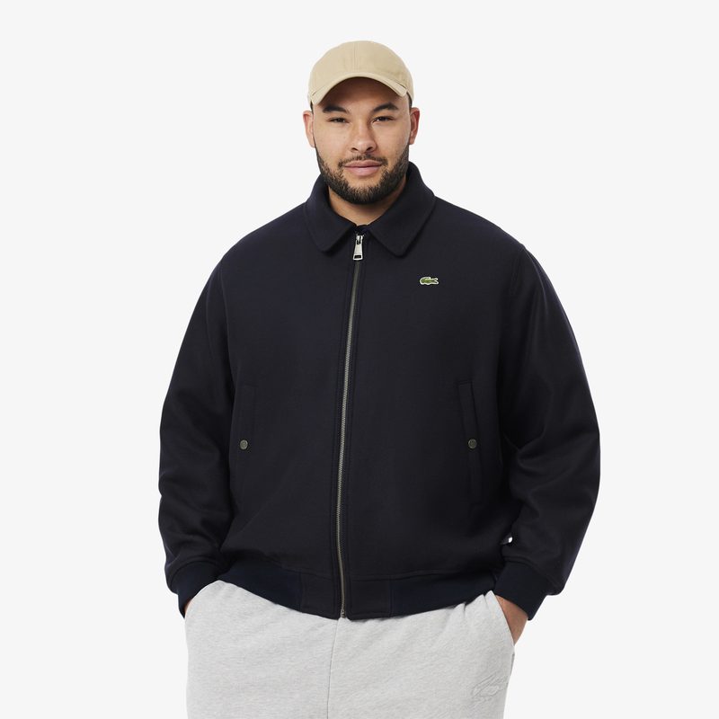 Мужская куртка-бомбер Lacoste из шерсти 5