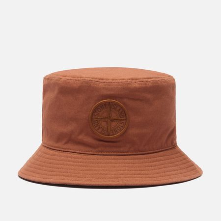Панама Stone Island Embroidered Logo, цвет оранжевый