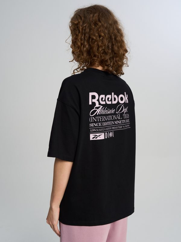 Футболка женская Reebok Boxy, Черный 3