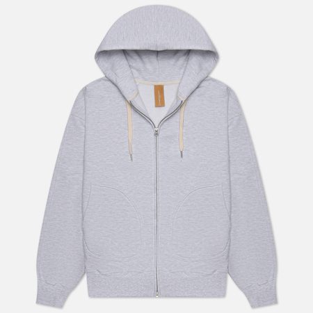Мужская толстовка FrizmWORKS OG Heavyweight Hoodie Zip Up Parka, цвет серый