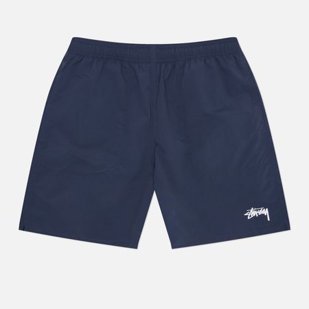 Мужские шорты Stussy Water Stock, цвет синий
