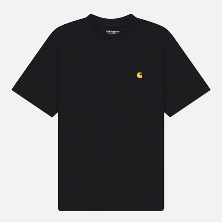 Женская футболка Carhartt WIP W' Chase, цвет чёрный