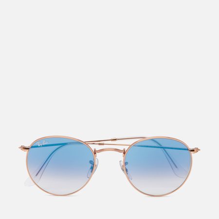 Солнцезащитные очки Ray-Ban Round Metal, цвет золотой