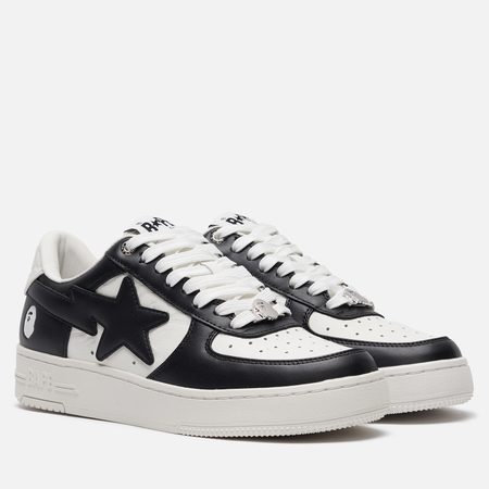 Мужские кроссовки A Bathing Ape BAPE STA #3, цвет чёрный