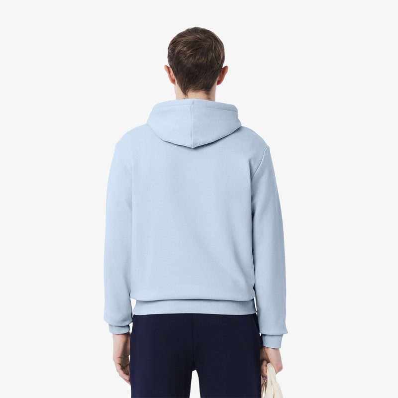 Мужское худи Lacoste классического кроя с флисом 2