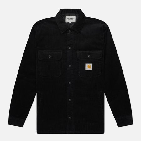 Мужская рубашка Carhartt WIP Whitsome, цвет чёрный