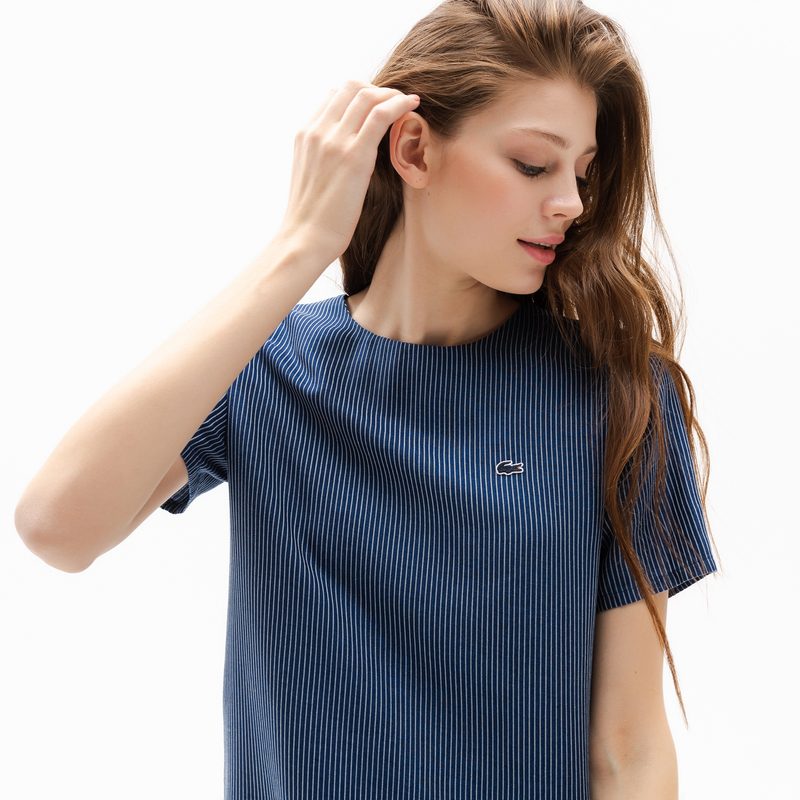 Женское платье Lacoste с круглым вырезом 4
