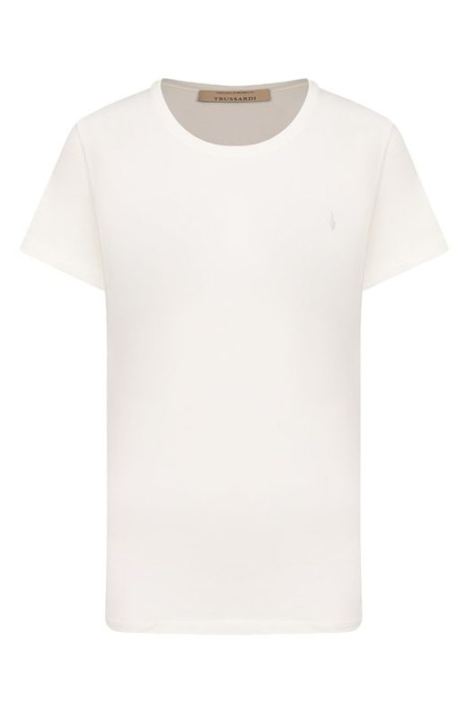 Хлопковая футболка Trussardi