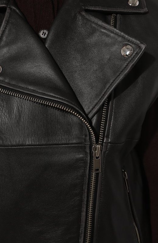 Кожаный жилет Weekend Max Mara 5