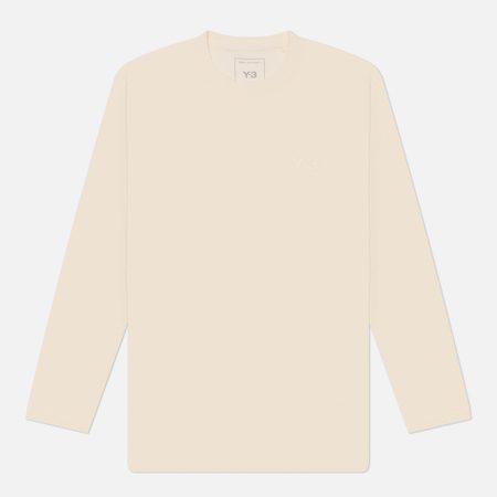 Мужской лонгслив Y-3 Logo, цвет белый
