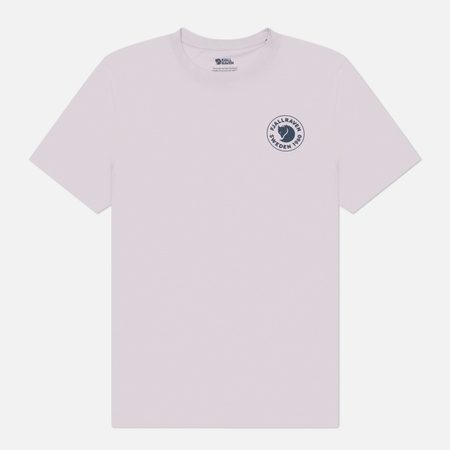 Мужская футболка Fjallraven 1960 Logo, цвет фиолетовый