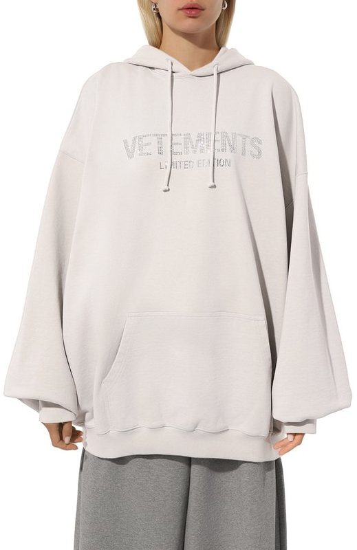Хлопковое худи VETEMENTS 3