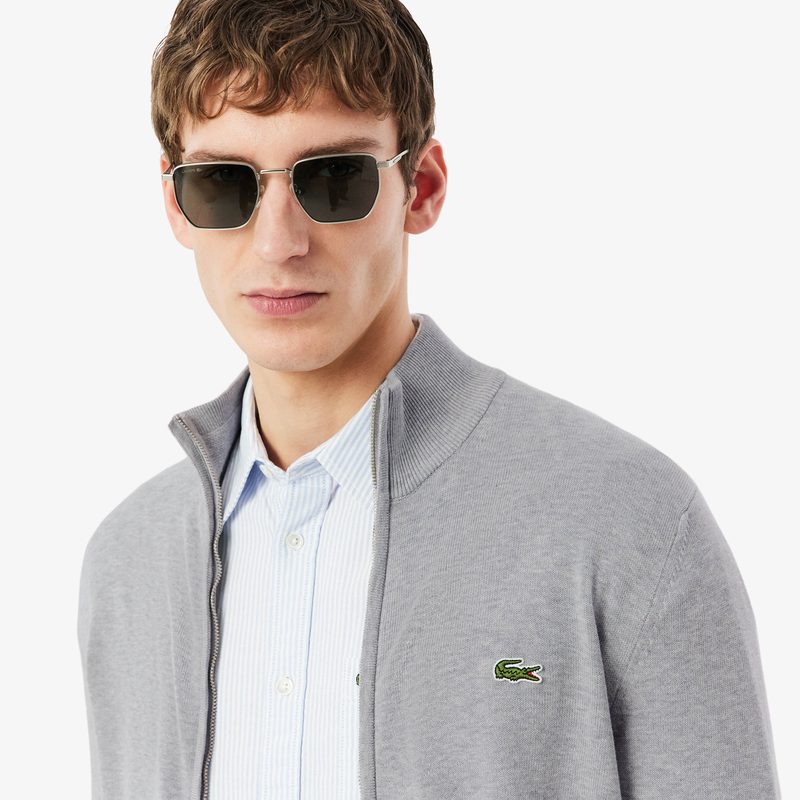 Мужской свитер Lacoste на молнии из органического хлопка 3