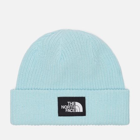 Шапка The North Face Salty Lined, цвет голубой