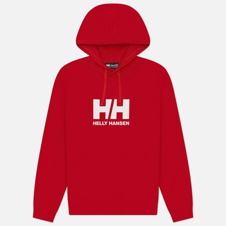 Мужская толстовка Helly Hansen HH Logo Hoodie 3.0, цвет красный