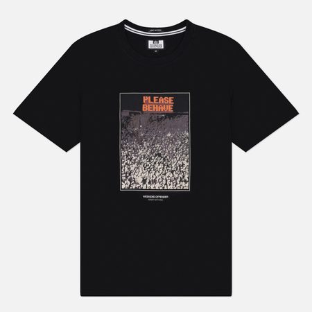 Мужская футболка Weekend Offender Behave, цвет чёрный