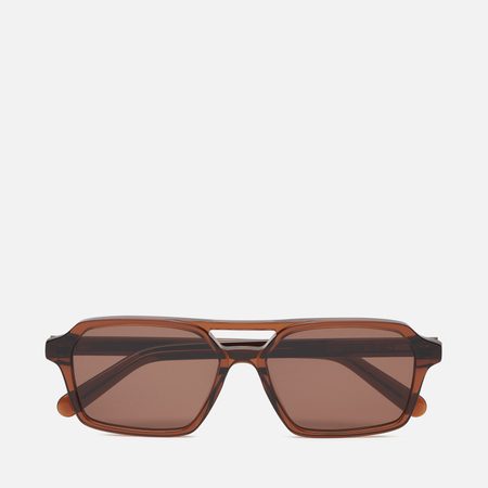 Солнцезащитные очки Maison Margiela MM6 Lunettes 7, цвет коричневый