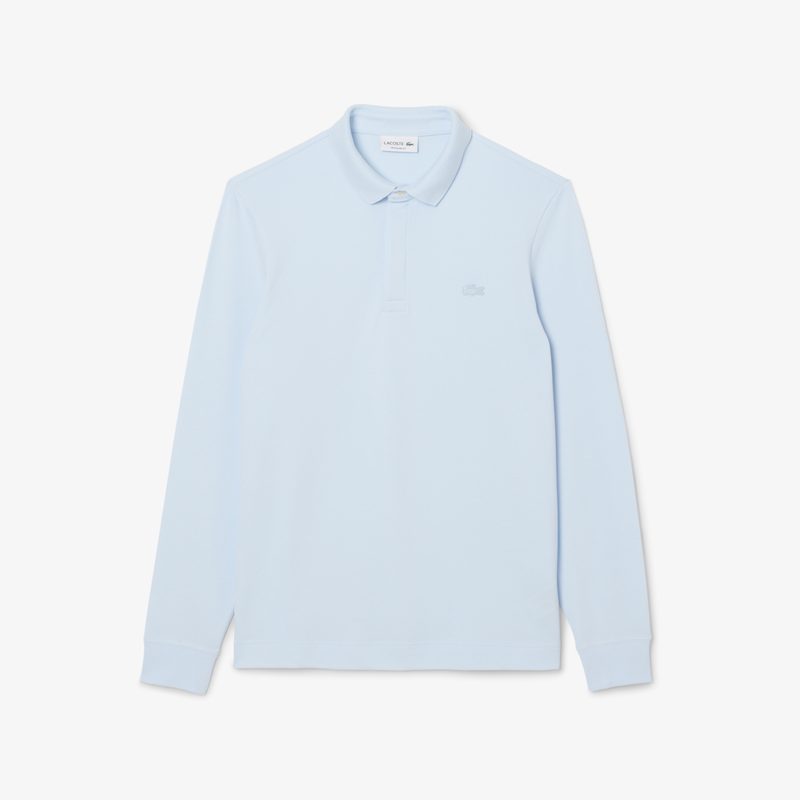 Мужское поло Lacoste с длинными рукавами 4