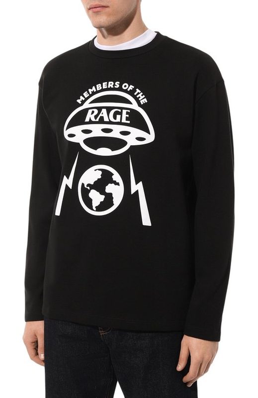 Хлопковый лонгслив Members of the rage 3