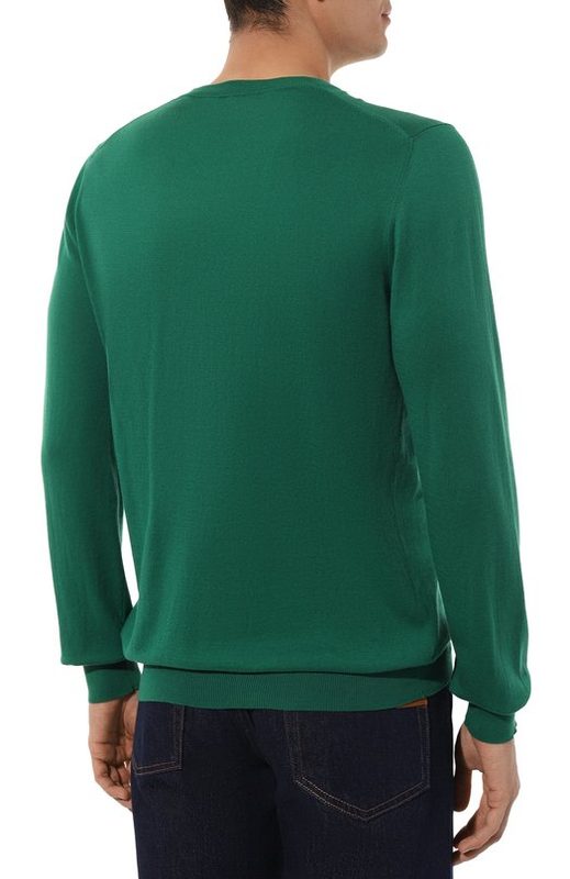 Хлопковый джемпер Il Borgo Cashmere 4