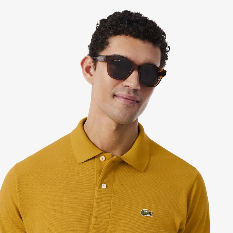 Легендарная мужская рубашка-поло Lacoste L.12.12 классического кроя 2