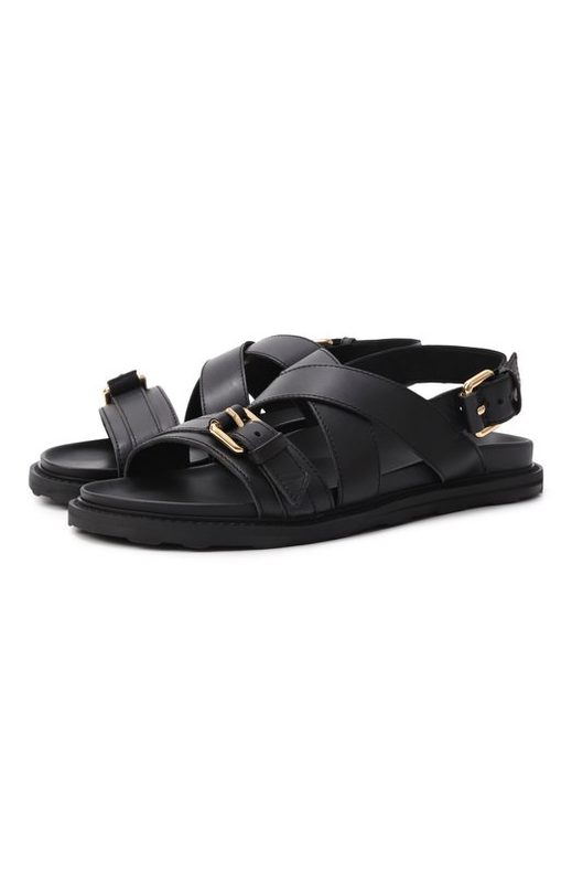 Кожаные сандалии Moschino