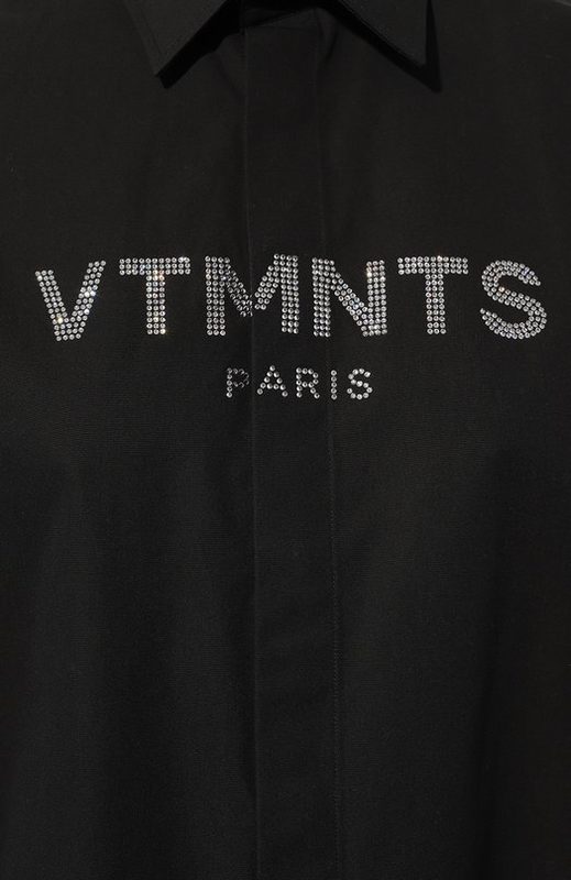 Хлопковая рубашка VTMNTS 5