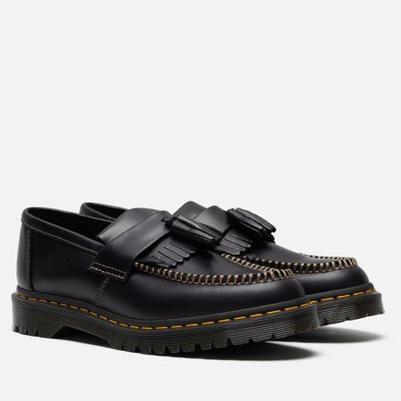 Мужские ботинки лоферы Dr. Martens Adrian Ben Orleans, цвет чёрный