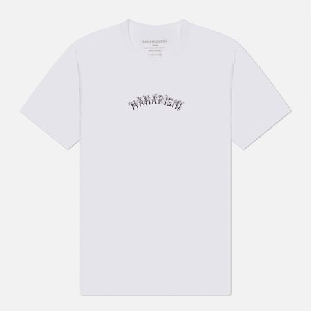 Мужская футболка maharishi Sakura, цвет белый