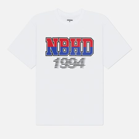 Мужская футболка Neighborhood 251 Spot SS-10, цвет белый
