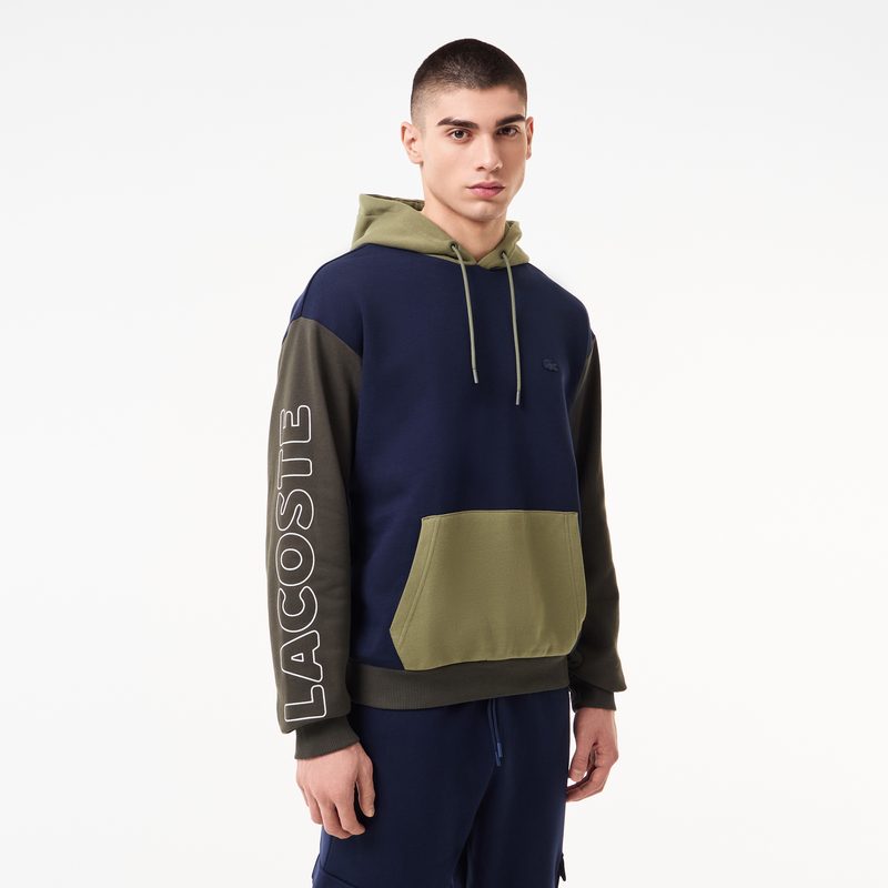 Мужская толстовка - худи Lacoste с капюшоном 4