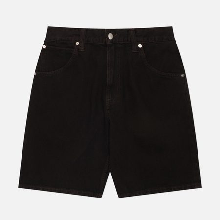 Мужские шорты Edwin Tyrell Arbor Black Denim 12 Oz, цвет чёрный