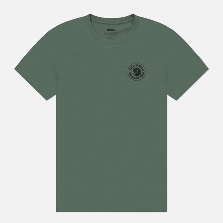 Мужская футболка Fjallraven 1960 Logo, цвет зелёный